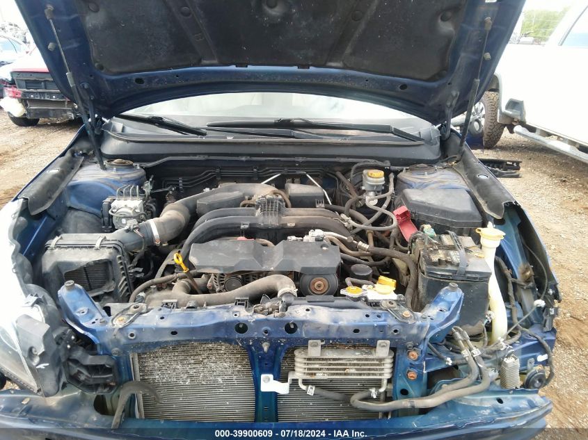 2015 Subaru Outback 2.5I Premium VIN: 4S4BSBEC3F3227851 Lot: 39900609