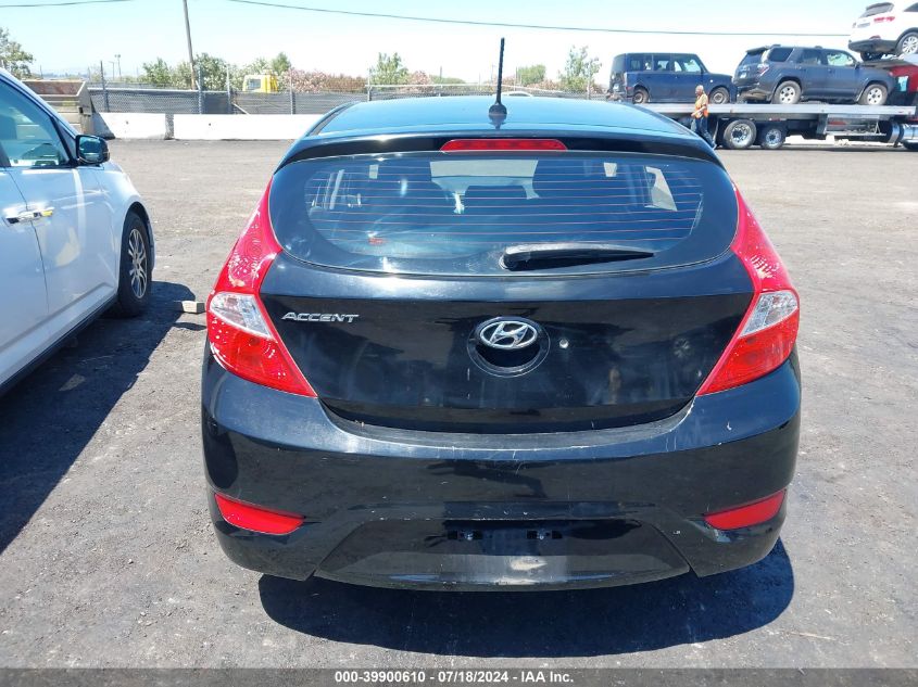 2013 Hyundai Accent Gs VIN: KMHCT5AE2DU106262 Lot: 39900610