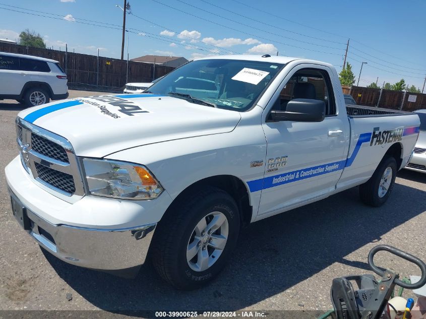 2019 Ram 1500 Classic Slt Regular Cab 4X4 8' Box VIN: 3C6JR7ET1KG526729 Lot: 39900625