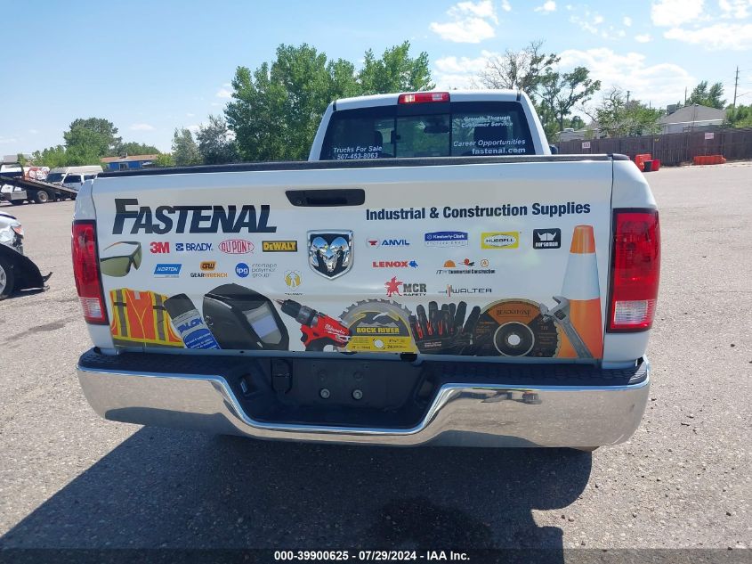 2019 Ram 1500 Classic Slt Regular Cab 4X4 8' Box VIN: 3C6JR7ET1KG526729 Lot: 39900625