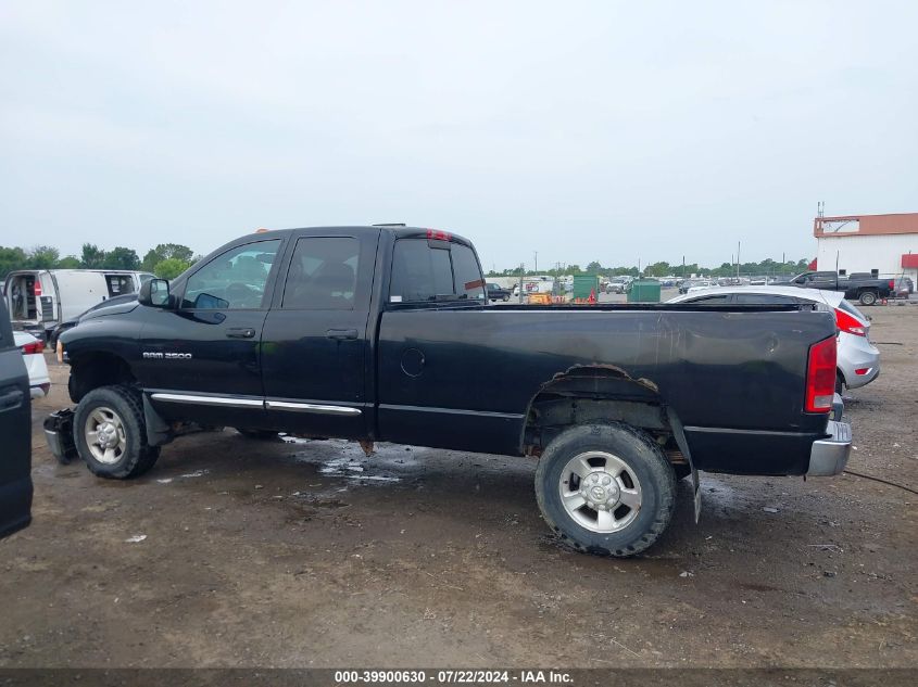 2004 Dodge Ram 2500 Slt/Laramie VIN: 3D3KU28C24G214133 Lot: 39900630