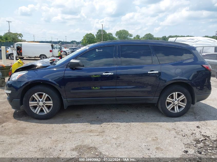 2017 Chevrolet Traverse Ls VIN: 1GNKRFKDXHJ148591 Lot: 39900663