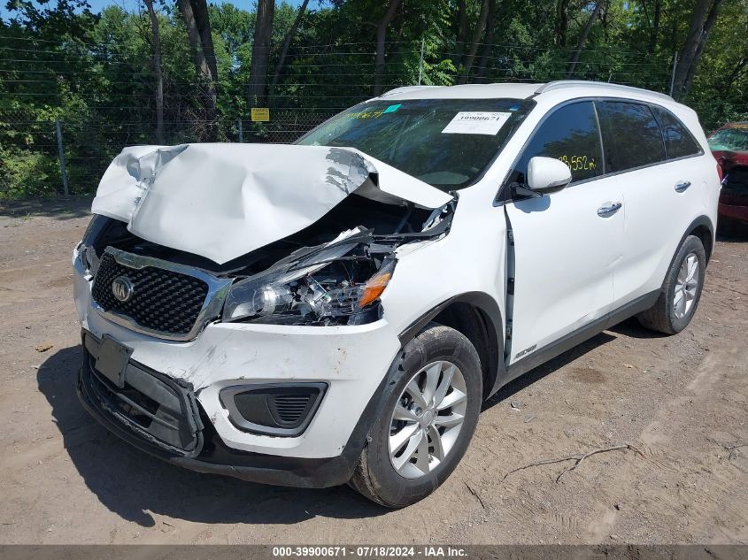 2017 Kia Sorento 3.3L Lx VIN: 5XYPGDA5XHG333842 Lot: 39900671