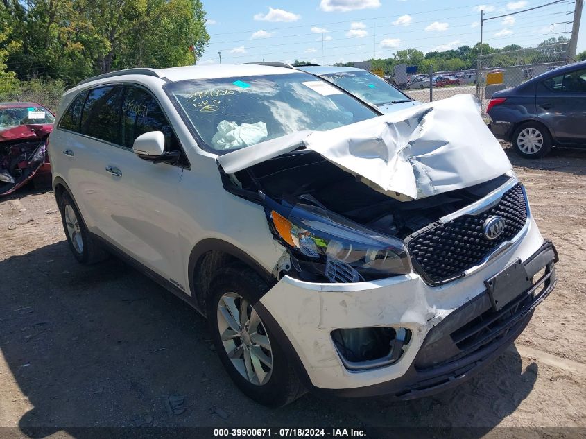 2017 Kia Sorento 3.3L Lx VIN: 5XYPGDA5XHG333842 Lot: 39900671