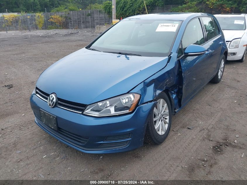 2015 Volkswagen Golf VIN: 3VW217AU7FM019485 Lot: 39900718