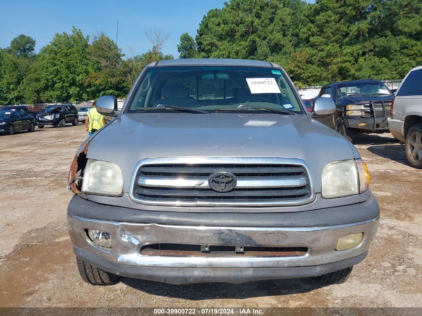 2001 Toyota Tundra Sr5 VIN: 5TBRN341X1S217222 Lot: 39900722