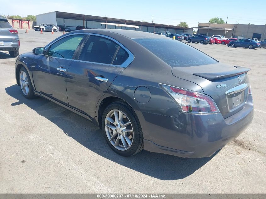 2012 Nissan Maxima 3.5 S VIN: 1N4AA5AP2CC825055 Lot: 39900737