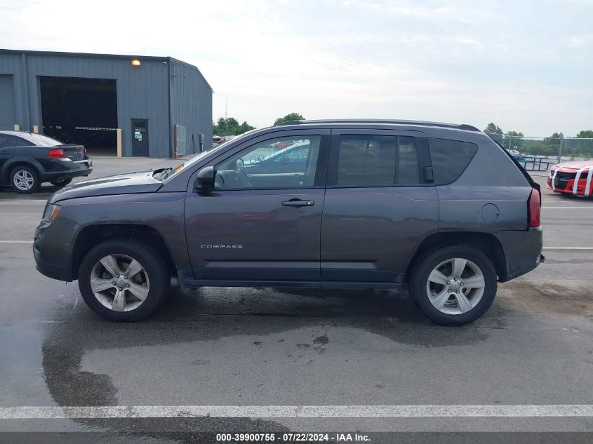 2016 Jeep Compass Sport VIN: 1C4NJDBBXGD672210 Lot: 39900755