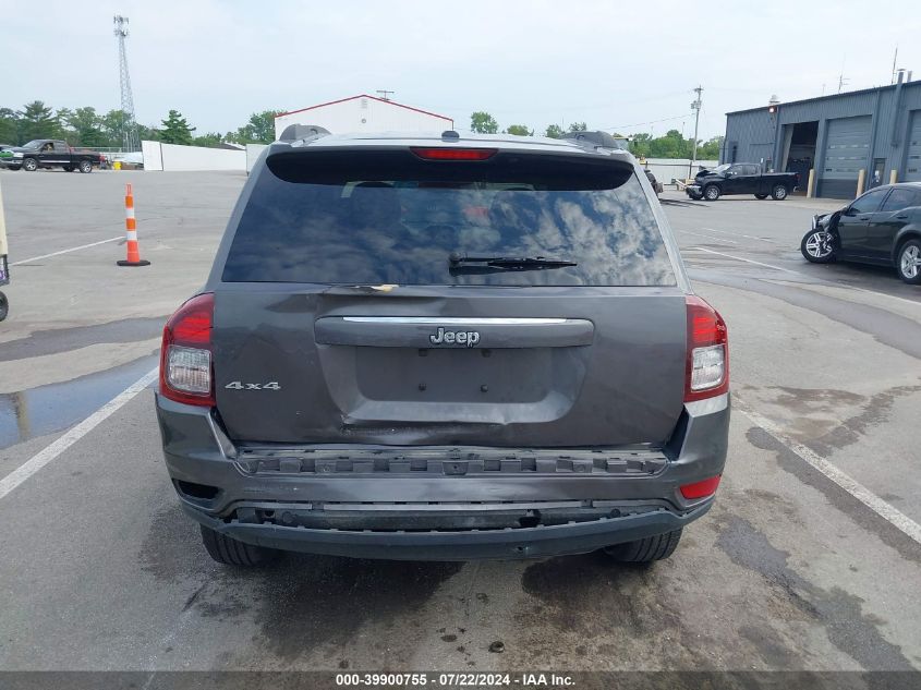 2016 Jeep Compass Sport VIN: 1C4NJDBBXGD672210 Lot: 39900755