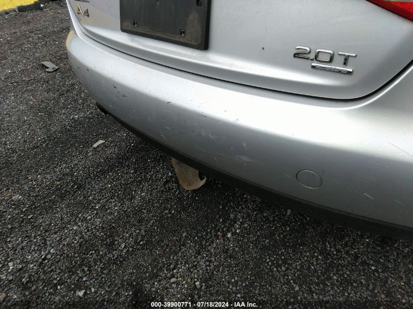 2009 Audi A4 2.0T Premium VIN: WAULF78K29N012996 Lot: 39900771