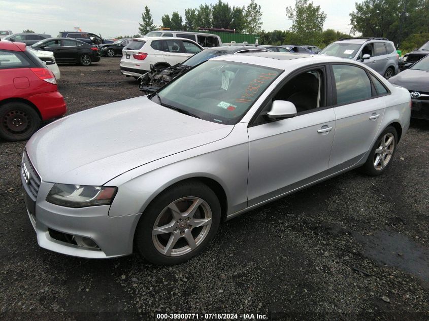 WAULF78K29N012996 | 2009 AUDI A4