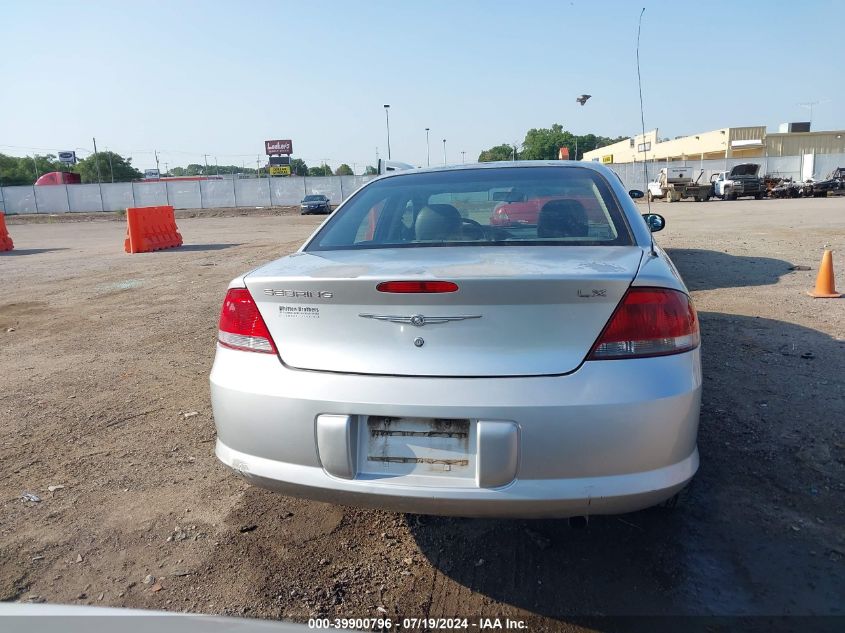 2004 Chrysler Sebring Lx VIN: 1C3EL46X84N125348 Lot: 39900796