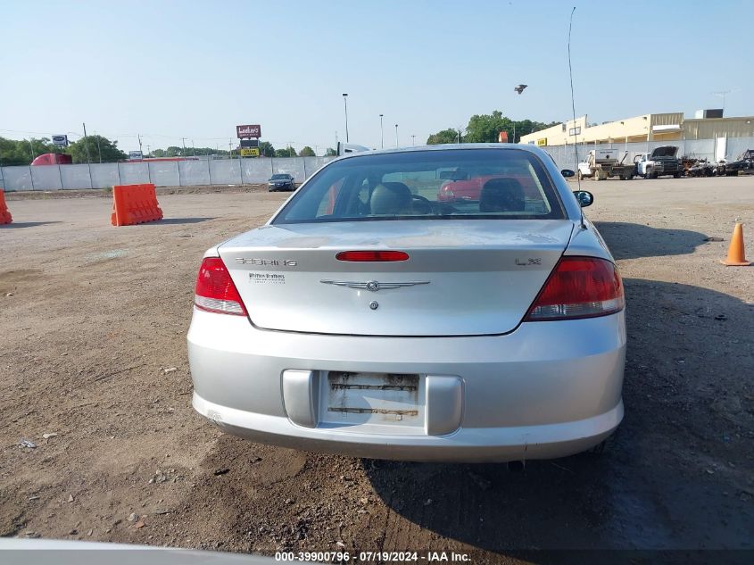 2004 Chrysler Sebring Lx VIN: 1C3EL46X84N125348 Lot: 39900796