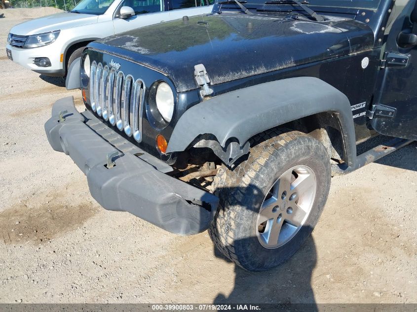 2010 Jeep Wrangler Sport VIN: 1J4AA2D17AL187425 Lot: 39900803