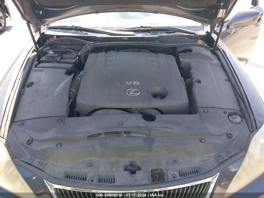 2008 Lexus Is 250 VIN: JTHCK262082026334 Lot: 39900816