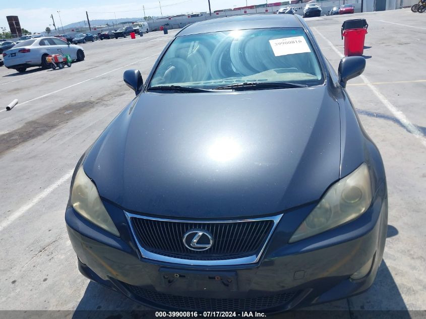 2008 Lexus Is 250 VIN: JTHCK262082026334 Lot: 39900816