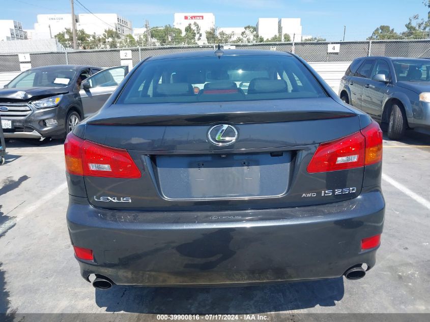 2008 Lexus Is 250 VIN: JTHCK262082026334 Lot: 39900816