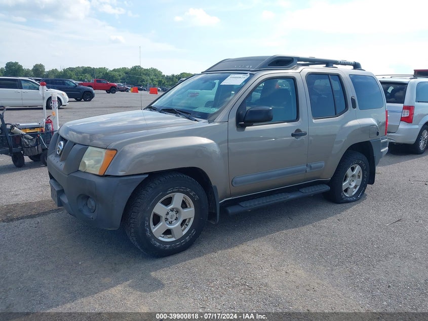 2008 Nissan Xterra S VIN: 5N1AN08U88C529313 Lot: 39900818