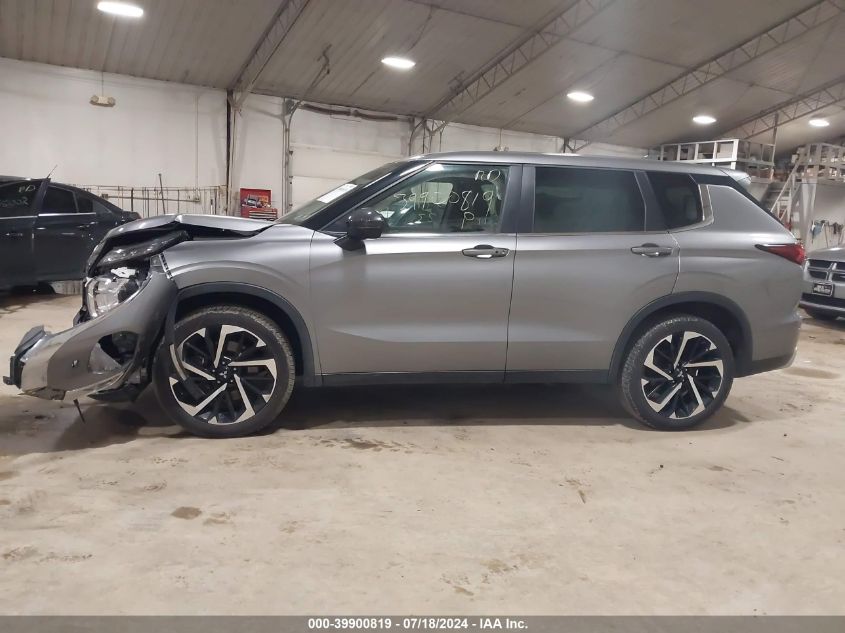 2022 Mitsubishi Outlander Black Edition S-Awc/Se 2.5 S-Awc/Se Launch Edition S-Awc VIN: JA4J4UA86NZ039533 Lot: 39900819