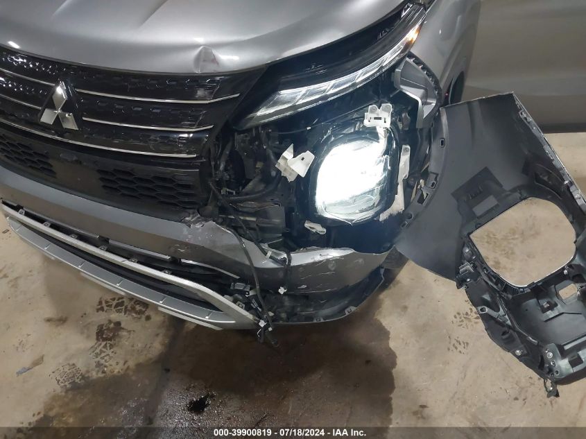 2022 Mitsubishi Outlander Black Edition S-Awc/Se 2.5 S-Awc/Se Launch Edition S-Awc VIN: JA4J4UA86NZ039533 Lot: 39900819