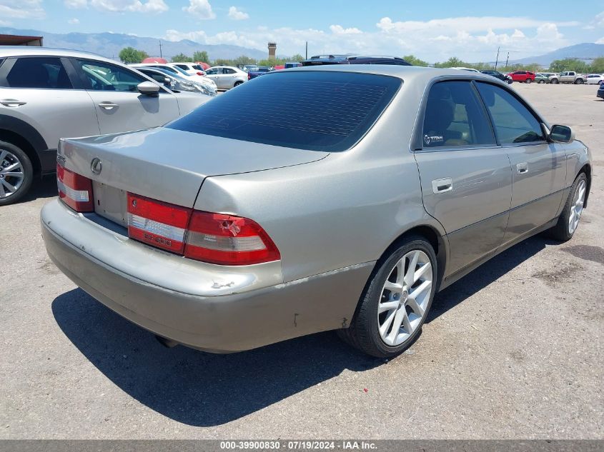 2000 Lexus Es 300 300 VIN: JT8BF28G5Y0268217 Lot: 39900830