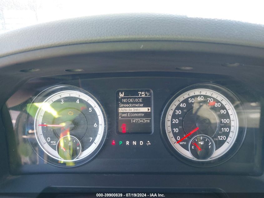 2014 Ram 1500 Big Horn VIN: 1C6RR7LG4ES327597 Lot: 39900839