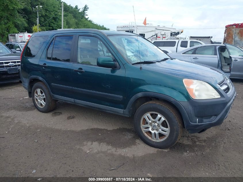 2003 Honda Cr-V Ex VIN: SHSRD77833U109518 Lot: 39900887