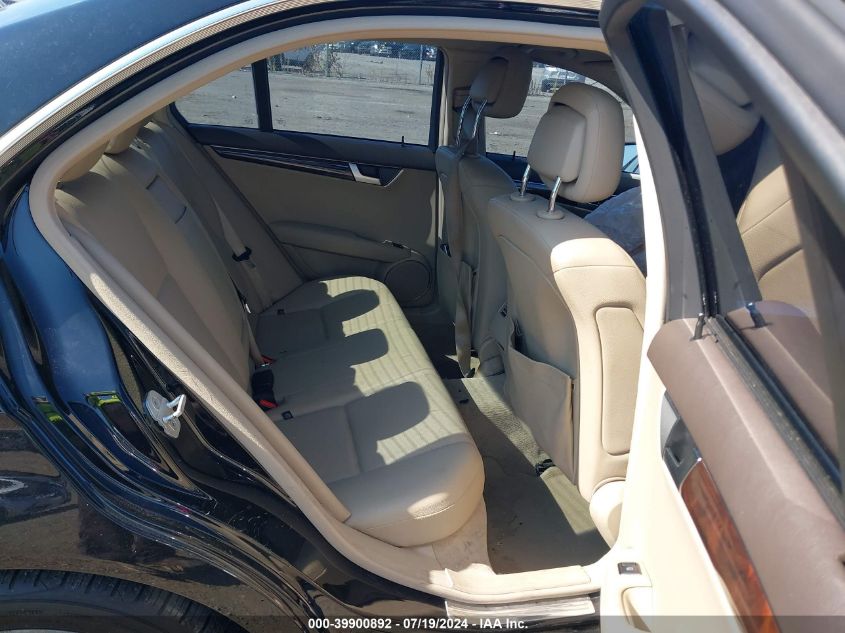 2013 MERCEDES-BENZ C 300 LUXURY 4MATIC/SPORT 4MATIC - WDDGF8AB9DR280858