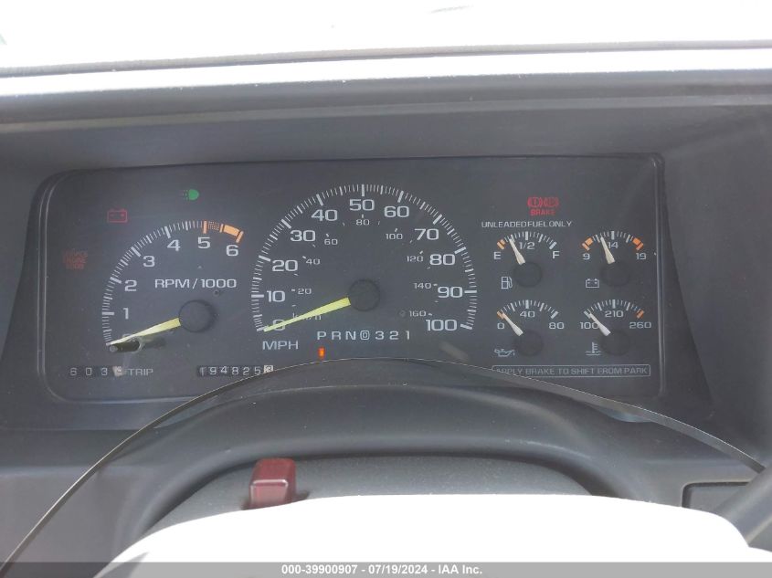 1996 GMC Sierra K1500 VIN: 1GTEK14M0TZ519987 Lot: 39900907