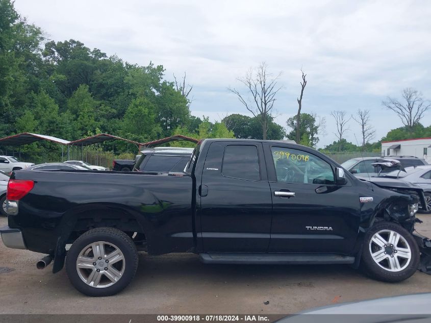 2007 Toyota Tundra Limited 5.7L V8 VIN: 5TFBV58177X019862 Lot: 39900918