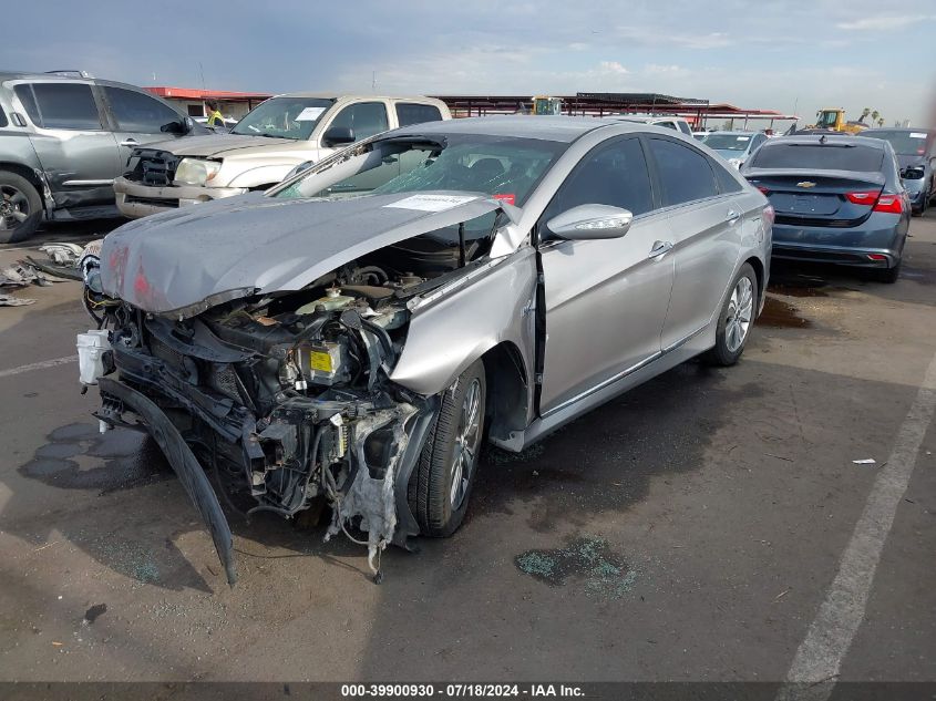 2013 Hyundai Sonata Hybrid Limited VIN: KMHEC4A49DA075457 Lot: 39900930