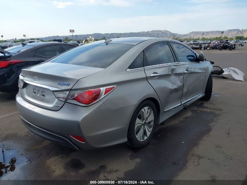 2013 Hyundai Sonata Hybrid Limited VIN: KMHEC4A49DA075457 Lot: 39900930