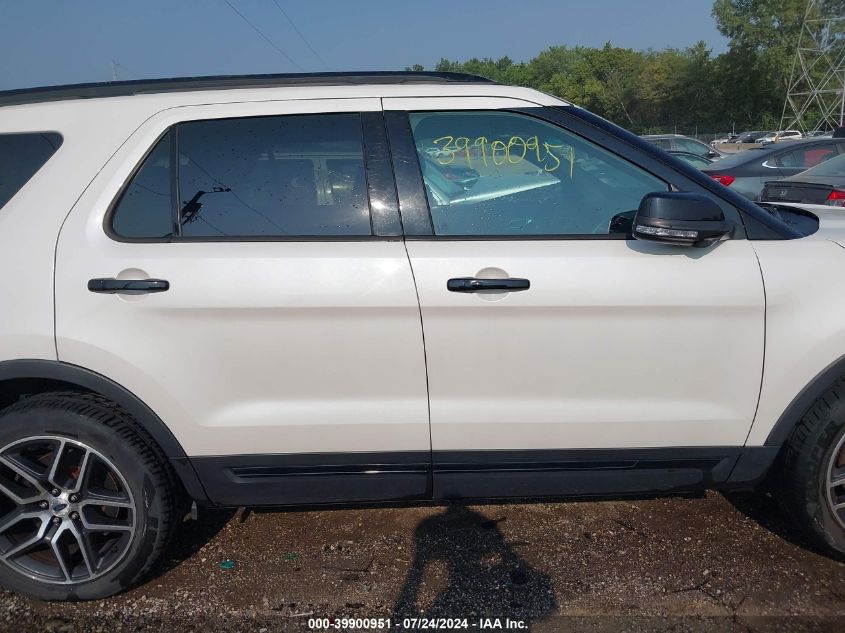 2016 Ford Explorer Sport VIN: 1FM5K8GT7GGC56471 Lot: 39900951