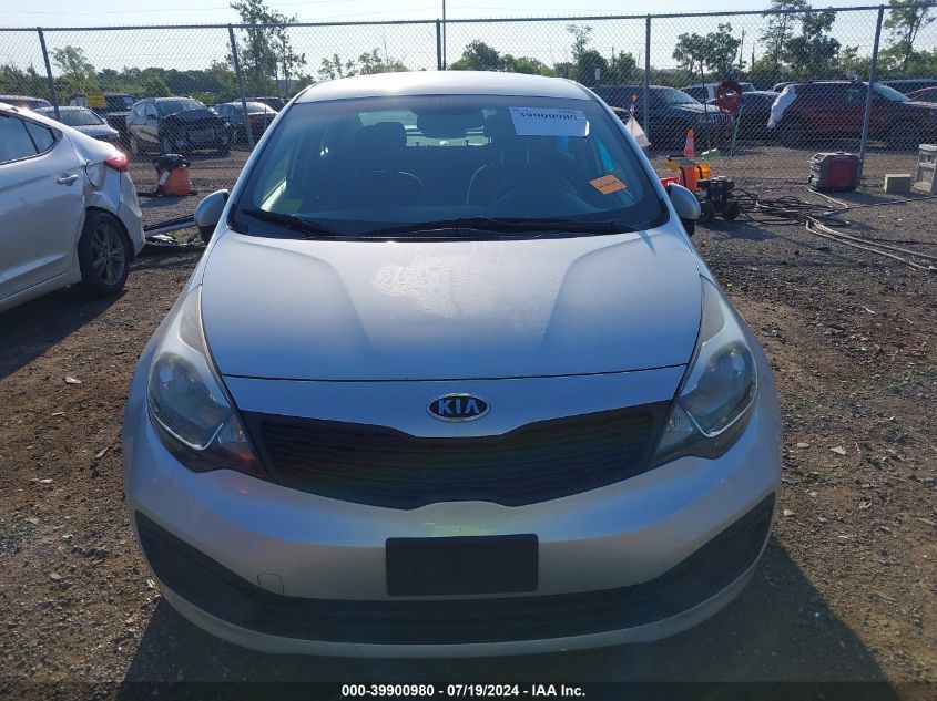 2014 Kia Rio Lx VIN: KNADM4A34E6401641 Lot: 39900980