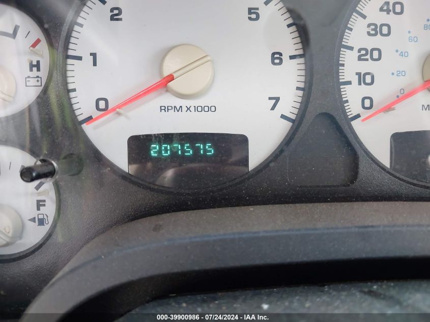 2004 Dodge Ram 1500 Slt/Laramie VIN: 1D7HA18D14J208522 Lot: 39900986