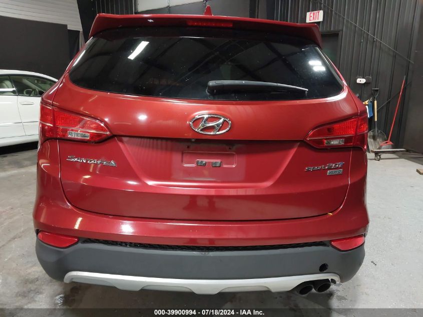 2013 Hyundai Santa Fe Sport 2.0T VIN: 5XYZUDLA4DG045644 Lot: 39900994