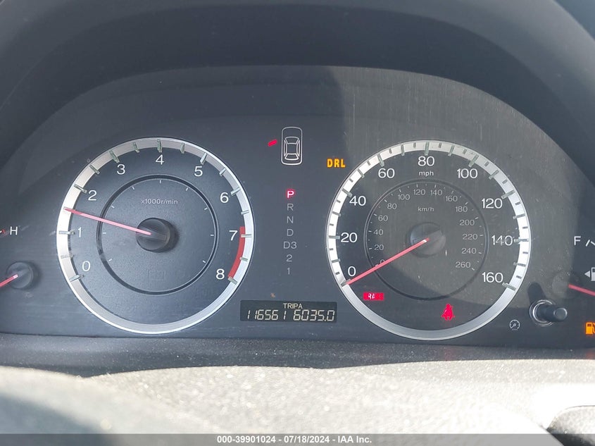 2011 Honda Accord 2.4 Lx-P VIN: 1HGCP2F49BA092738 Lot: 39901024