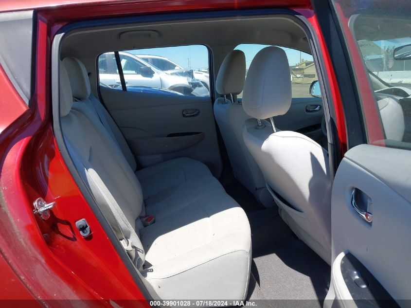 2012 Nissan Leaf Sl VIN: JN1AZ0CP1CT022467 Lot: 39901028