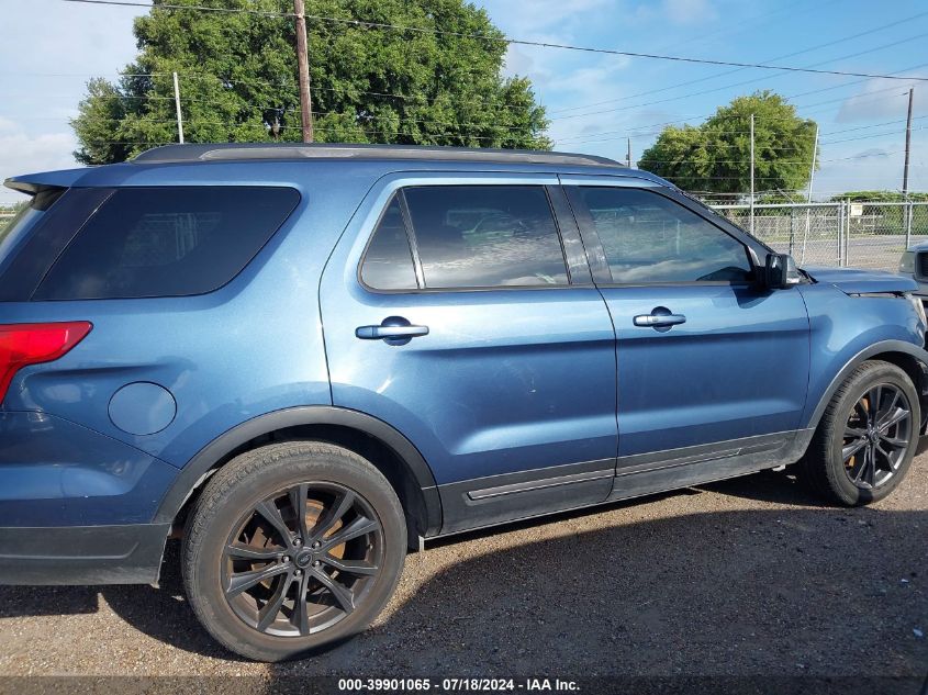 2018 Ford Explorer Xlt VIN: 1FM5K7D8XJGA13853 Lot: 39901065