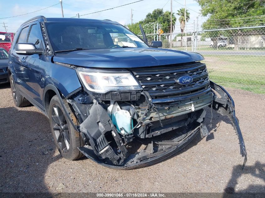 2018 Ford Explorer Xlt VIN: 1FM5K7D8XJGA13853 Lot: 39901065