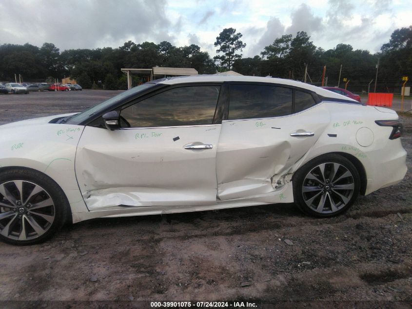 2019 Nissan Maxima 3.5 Platinum VIN: 1N4AA6AV0KC383931 Lot: 39901075