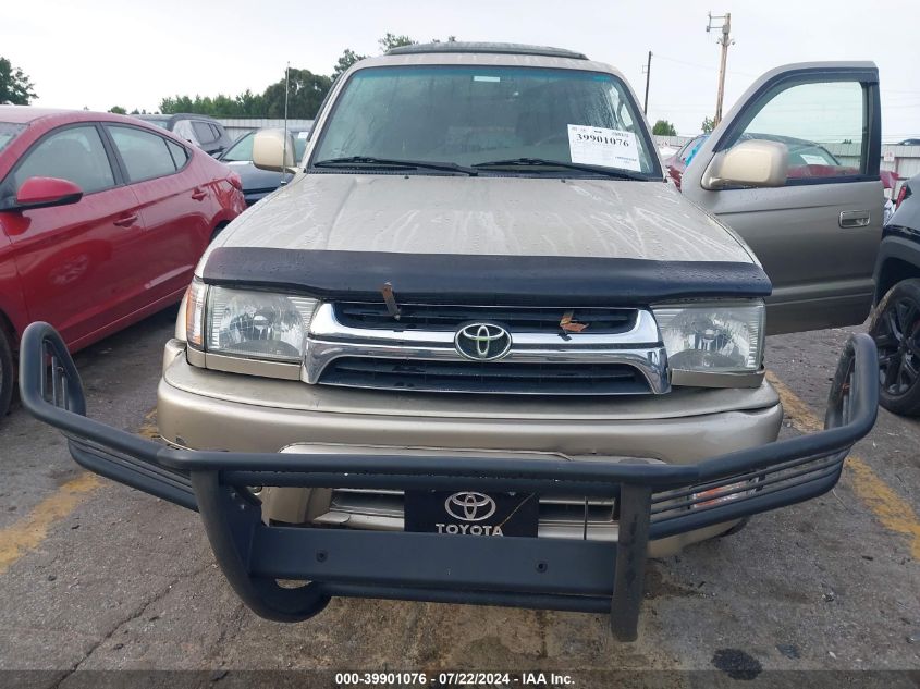 2002 Toyota 4Runner Limited V6 VIN: JT3GN87R820242111 Lot: 39901076