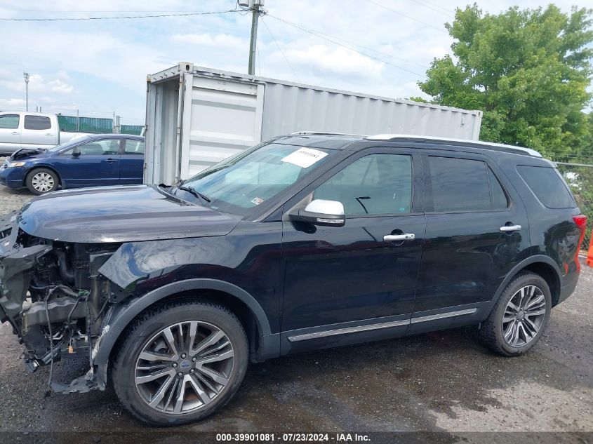 2016 Ford Explorer Platinum VIN: 1FM5K8HTXGGC55264 Lot: 39901081