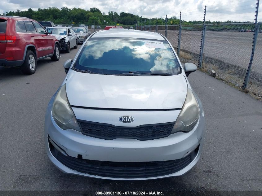 2016 Kia Rio Lx VIN: KNADM4A36G6585841 Lot: 39901136