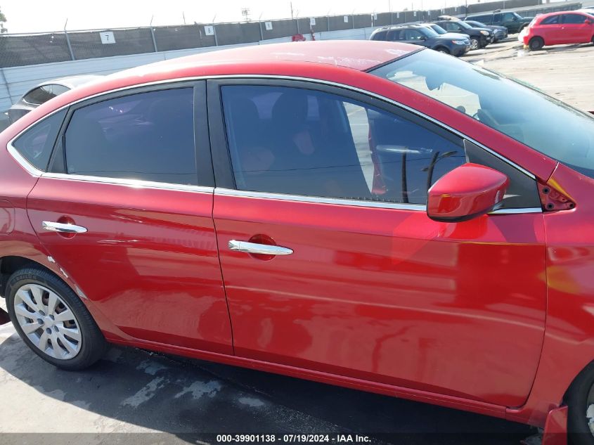 2014 Nissan Sentra S/Sv/Sr/Sl VIN: 3N1AB7AP9EY274977 Lot: 39901138