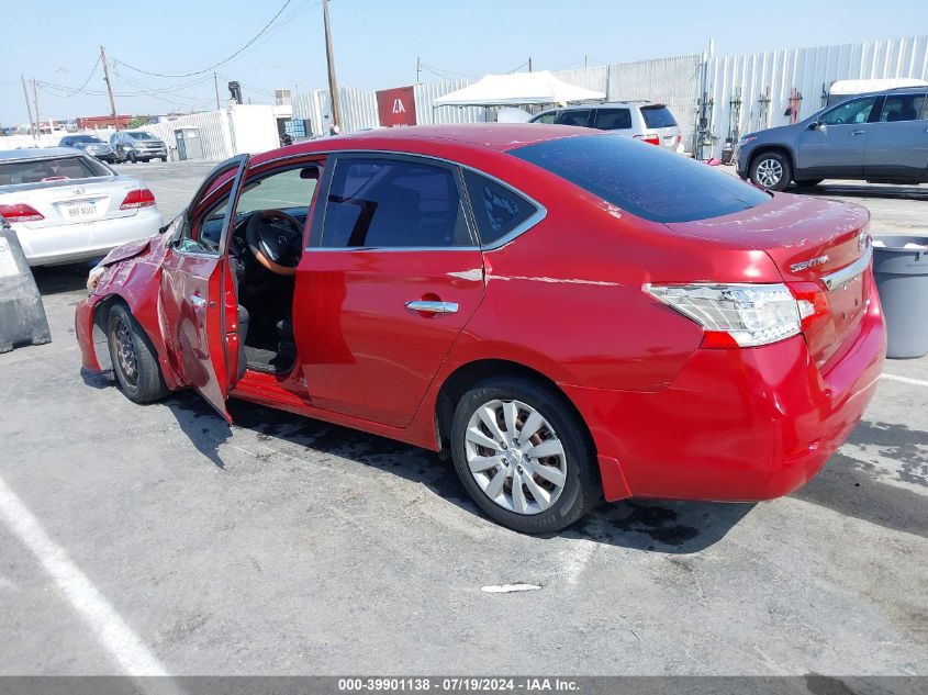 2014 NISSAN SENTRA SV - 3N1AB7AP9EY274977