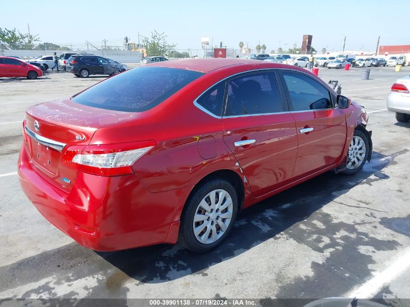 2014 NISSAN SENTRA SV - 3N1AB7AP9EY274977