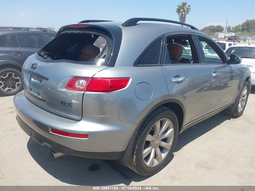 2003 Infiniti Fx35 VIN: JNRAS08W13X004044 Lot: 39901153