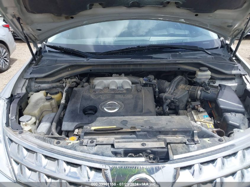 2006 Nissan Murano Sl/Se/S VIN: JN8AZ08T06W408470 Lot: 39901158