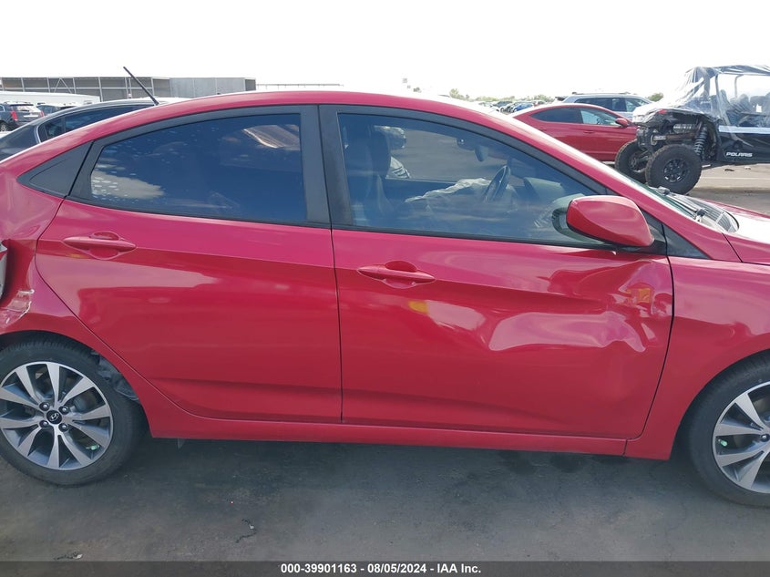 2017 Hyundai Accent Value Edition VIN: KMHCT4AEXHU225645 Lot: 39901163